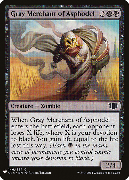Gray Merchant of Asphodel (LIST-C14-146) - The List