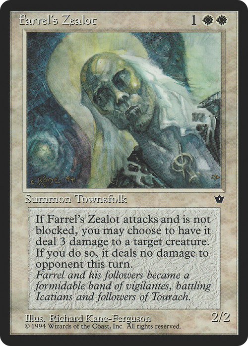 Farrel's Zealot (Ferguson) (FEM-) - Fallen Empires