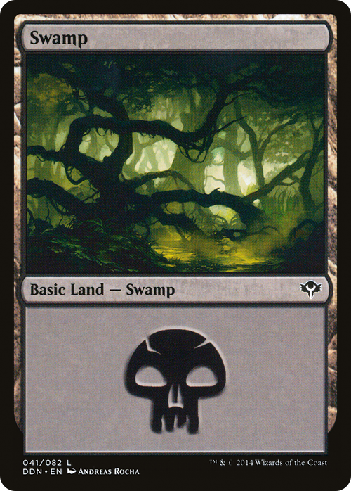 Swamp (041) (DDN-041) - Duel Decks: Speed vs. Cunning