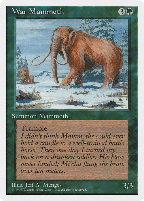 War Mammoth (2PS-) - Introductory Two-Player Set