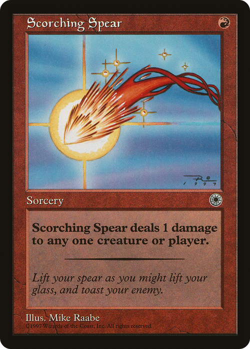 Scorching Spear (POR-) - Portal