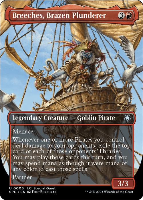 Breeches, Brazen Plunderer (Borderless) (SPG-006) - Special Guests