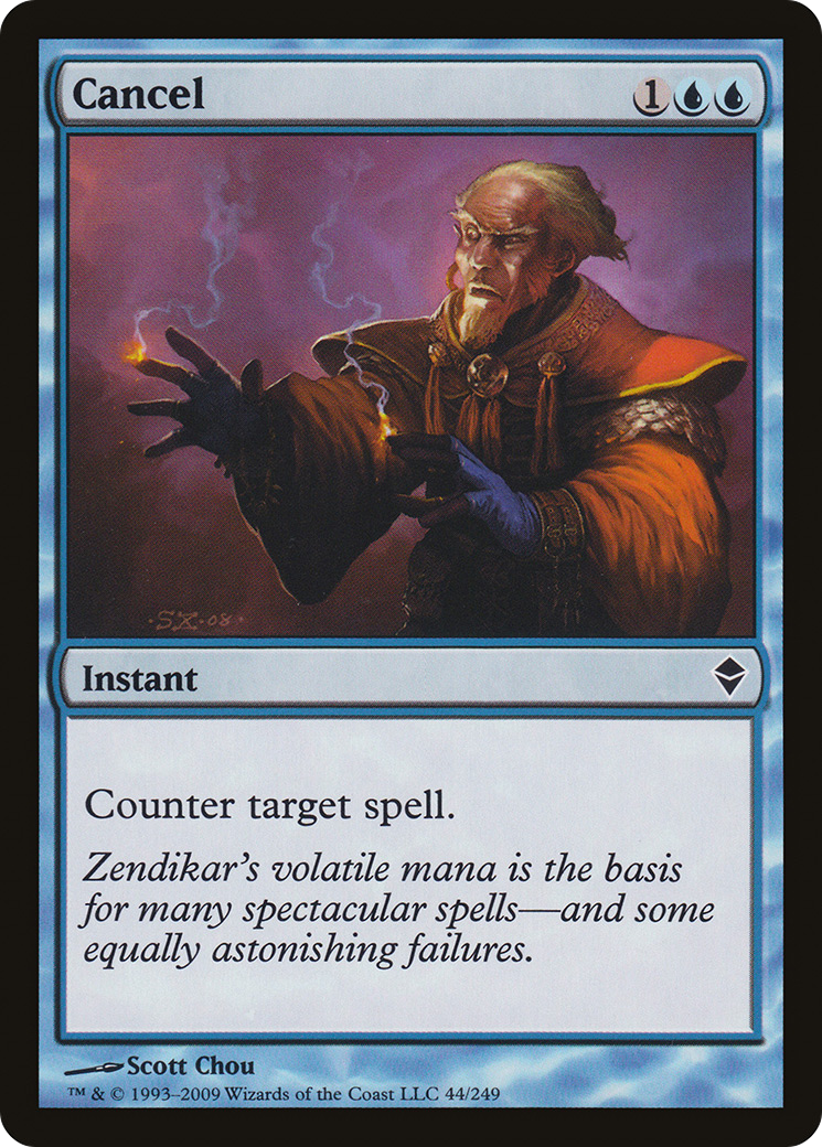Cancel (ZEN-044) - Zendikar