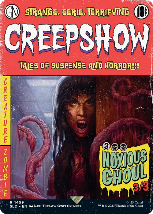 Noxious Ghoul (SLD-1459) - Secret Lair Drop: (Full Art) (Borderless) Foil