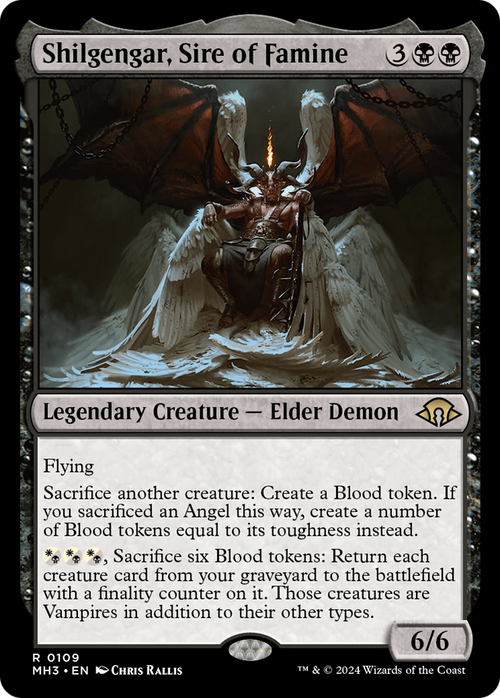 Shilgengar, Sire of Famine (MH3-109) - Modern Horizons 3
