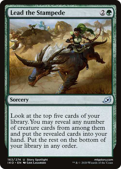 Lead the Stampede (IKO-163) - Ikoria: Lair of Behemoths