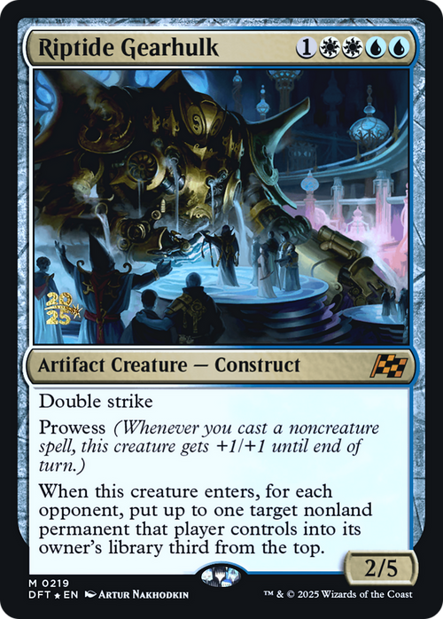 Riptide Gearhulk (PRE-219S) - Prerelease Cards Foil