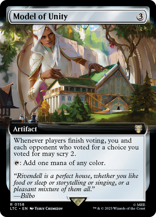 Model of Unity (Extended Art) (LTC-158) - Tales of Middle-earth Commander: (Extended Art)