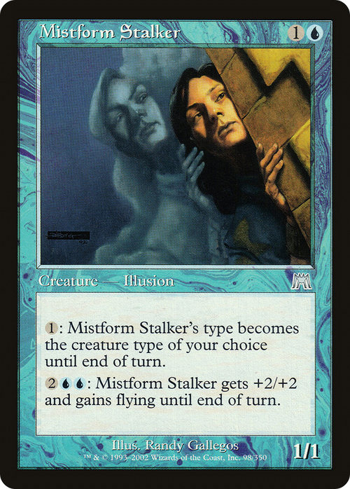 Mistform Stalker (ONS-098) - Onslaught Foil