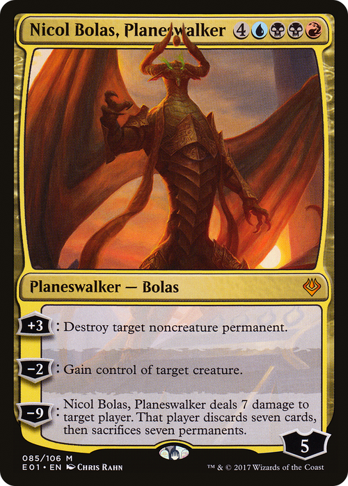 Nicol Bolas, Planeswalker (AC2-085) - Archenemy: Nicol Bolas