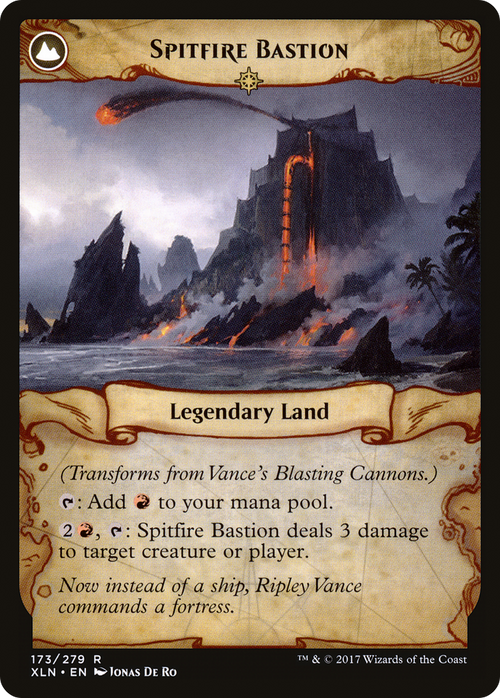Vance's Blasting Cannons (XLN-173) - Ixalan: (compasslanddfc) Foil