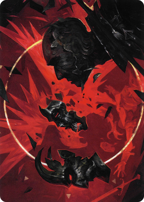 Abrade // Abrade (AVOW-038) - Crimson Vow Art Series (Borderless)