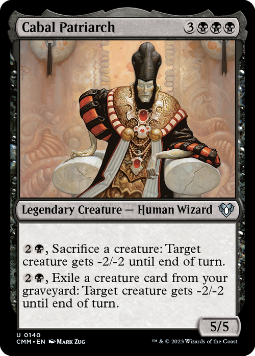 Cabal Patriarch (CMM-140) - Commander Masters