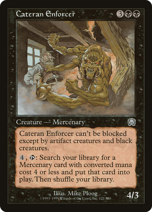 Cateran Enforcer (MMQ-121) - Mercadian Masques