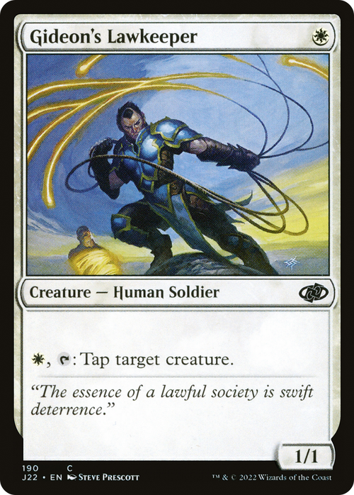 Gideon's Lawkeeper (J22-190) - Jumpstart 2022