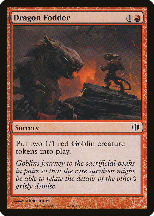 Dragon Fodder (ALA-097) - Shards of Alara Foil