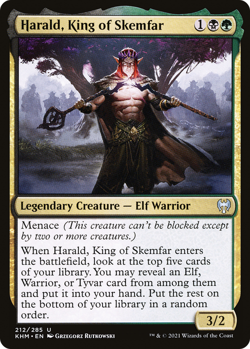 Harald, King of Skemfar (KHM-212) - Kaldheim