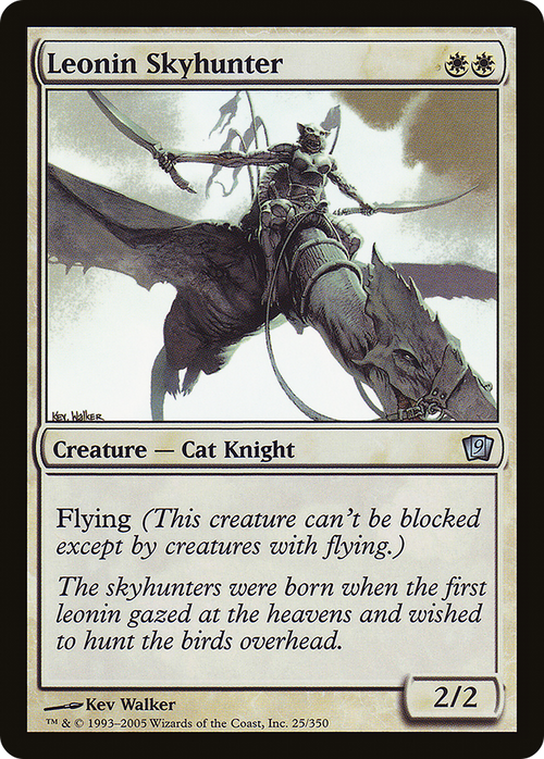 Leonin Skyhunter (9ED-025) - 9th Edition Foil