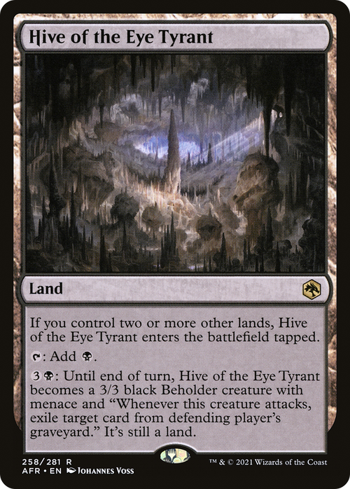Hive of the Eye Tyrant (AFR-258) - Adventures in the Forgotten Realms
