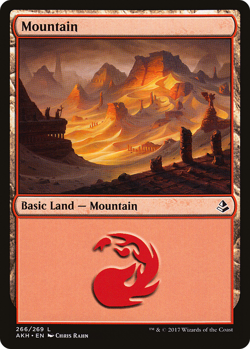 Mountain (266) (AKH-266) - Amonkhet Foil