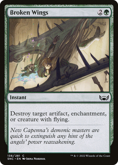 Broken Wings (SNC-136) - Streets of New Capenna