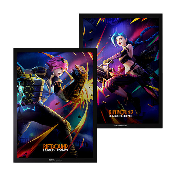 Riftbound: League of Legends TCG – Sleeves – Vendetta: Vi vs Jinx