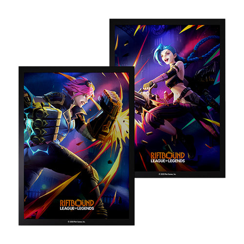 Riftbound: League of Legends TCG – Sleeves – Vendetta: Vi vs Jinx
