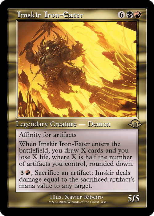 Imskir Iron-Eater (Retro Frame) (MH3-431) - Modern Horizons 3