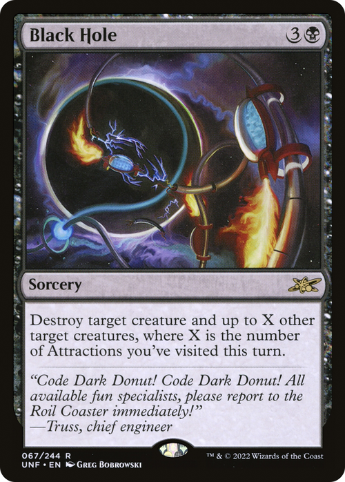 Black Hole (UNF-067) - Unfinity Foil