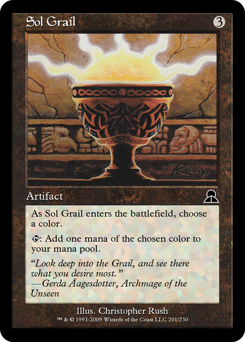 Sol Grail (ME3-201) - Masters Edition III Foil