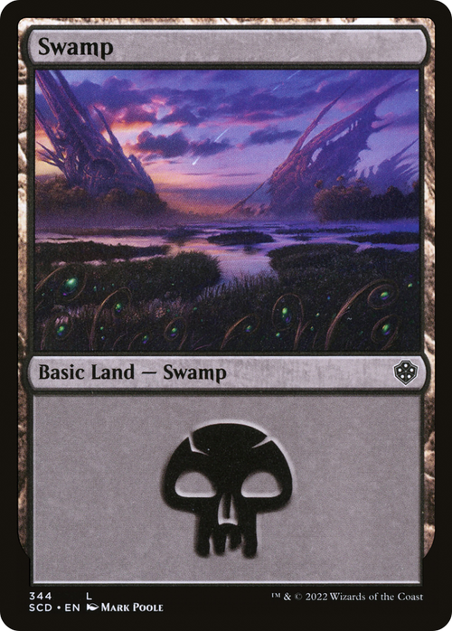 Swamp (344) (SCD-344) - Starter Commander Decks