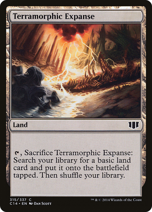 Terramorphic Expanse (C14-315) - Commander 2014