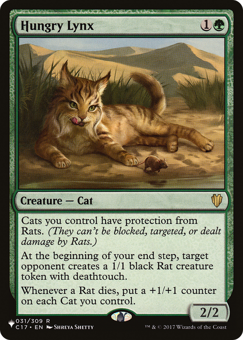 Hungry Lynx (LIST-031/309) - The List