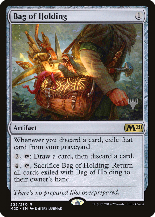 Bag of Holding (PPM20-222P) - Core Set 2020 Promos Foil