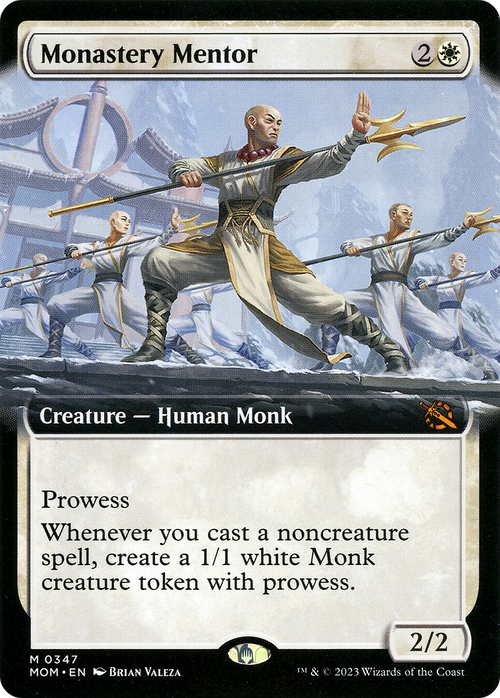 Monastery Mentor (Extended Art) (MOM-347) - March of the Machine: (Extended Art)