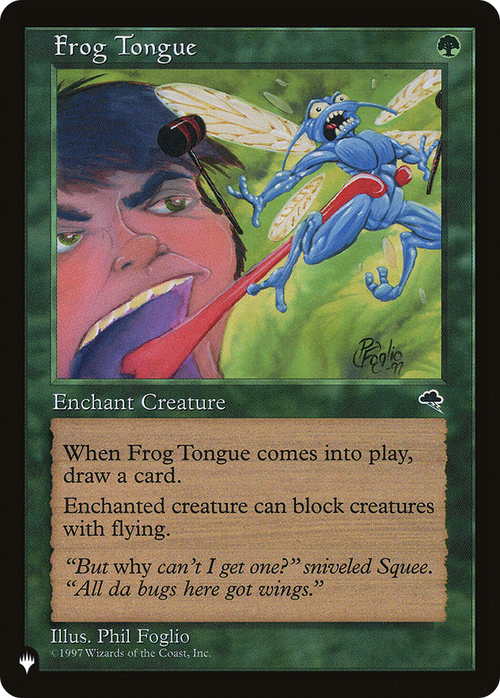 Frog Tongue (LIST-TMP-228) - The List