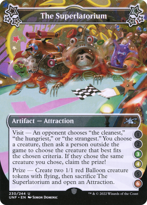 The Superlatorium (3-4-6) (UNF-230) - Unfinity Foil