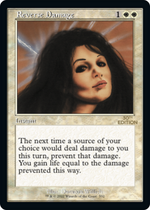 Reverse Damage (Retro Frame) (30A-332) - 30th Anniversary Edition