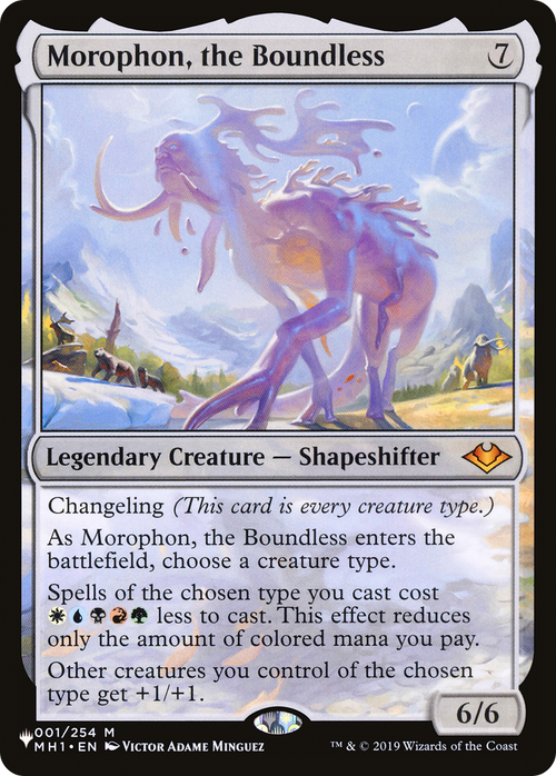 Morophon, the Boundless (LIST-MH1-1) - The List