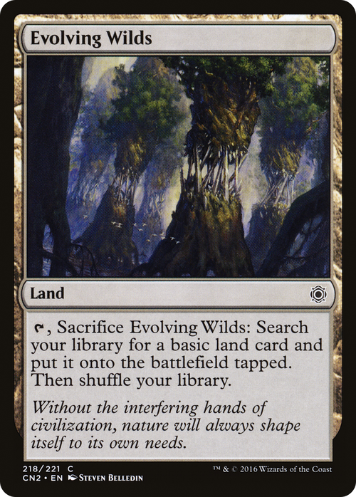 Evolving Wilds (CN2-218) - Conspiracy: Take the Crown