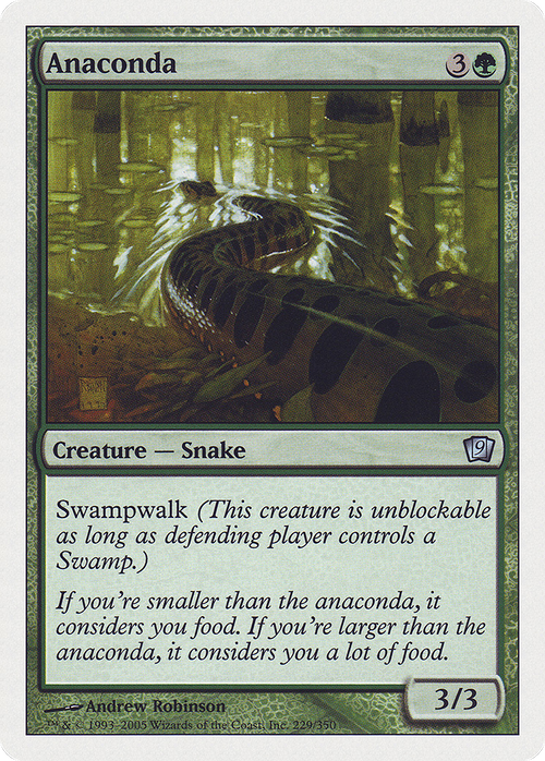 Anaconda (9ED-229) - 9th Edition Foil