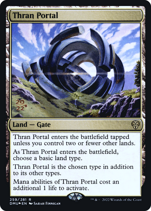 Thran Portal (PRE-259) - Dominaria United Promos Foil