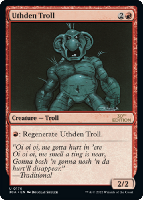 Uthden Troll (30A-176) - 30th Anniversary Edition