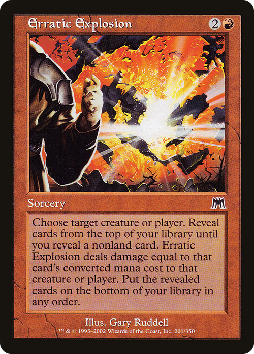 Erratic Explosion (ONS-201) - Onslaught
