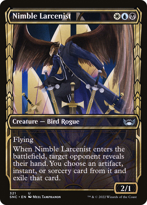 Nimble Larcenist (Showcase) (SNC-321) - Streets of New Capenna: (Showcase)