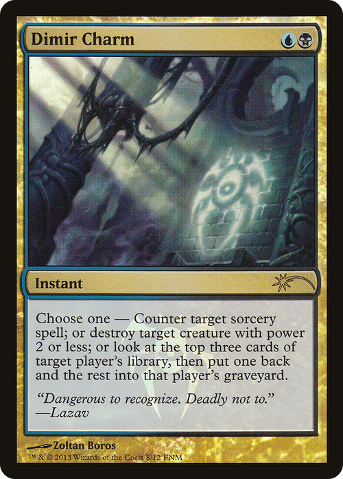 Dimir Charm (FNM-008) - Friday Night Magic 2013 Foil