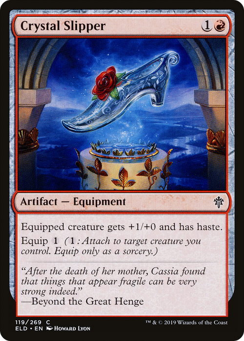 Crystal Slipper (ELD-119) - Throne of Eldraine Foil