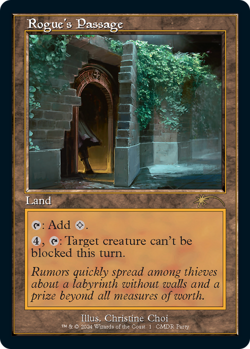 Rogue's Passage (Retro Frame) (WPN-001) - Wizards Play Network 2024