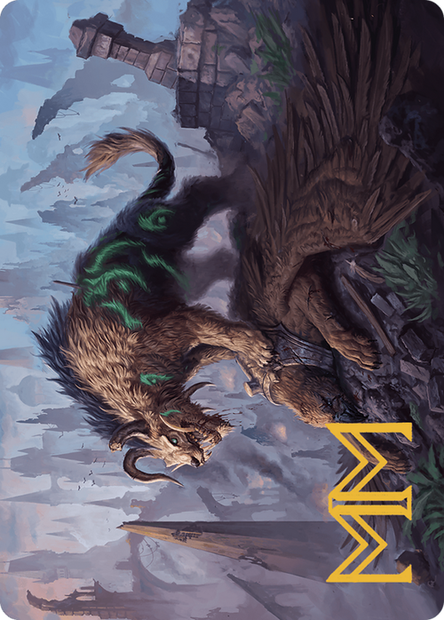 Axebane Ferox // Axebane Ferox (AMKM-013) - Murders at Karlov Manor Art Series (Borderless)