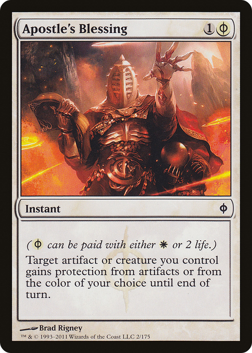 Apostle's Blessing (NPH-002) - New Phyrexia Foil